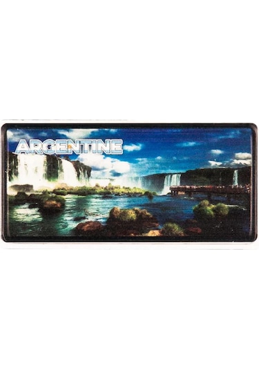 Arjantin Temalı Plaka Magnet