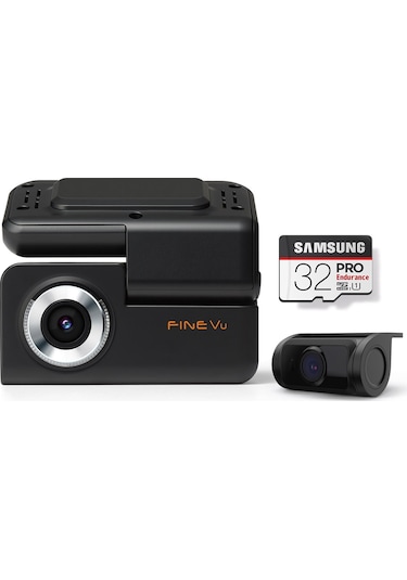 Finevu Gx30 Fullhd 2 Kameralı Wi-Fi+Gps+Adas Entegre Araç Kamera