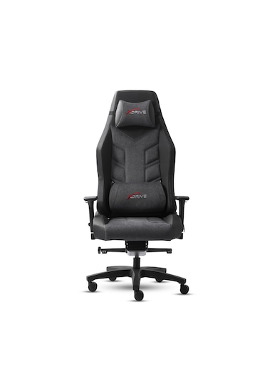 Xdrive Fırtına Profesyonel Oyuncu Koltuğu Kumaş Gri/Siyah