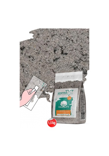 Ventrawall İpek Sıva Kahverengi Duvar Boyası Br10 -1,5 Kg