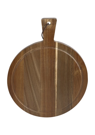 Naturalove Akasya Yuvarlak Kesme Tahtası