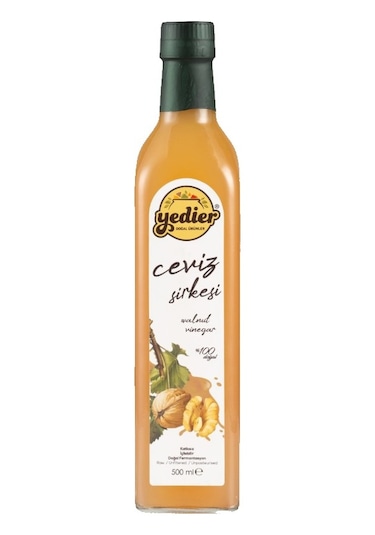 Yedier Ceviz Sirkesi Cam 500 ML