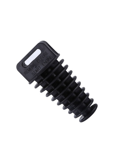 Kosona Motosiklet Atv Egzos Borusu Koruması 27-48mm Tapered Fit Su Ve Nem Engelleme Siyah Kauçuk Tıkanıklığı