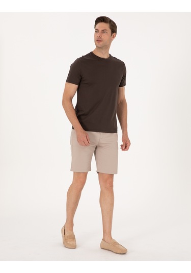 Pierre Cardin Erkek Bej Şort / Bermuda 50308132-vr011 Bej