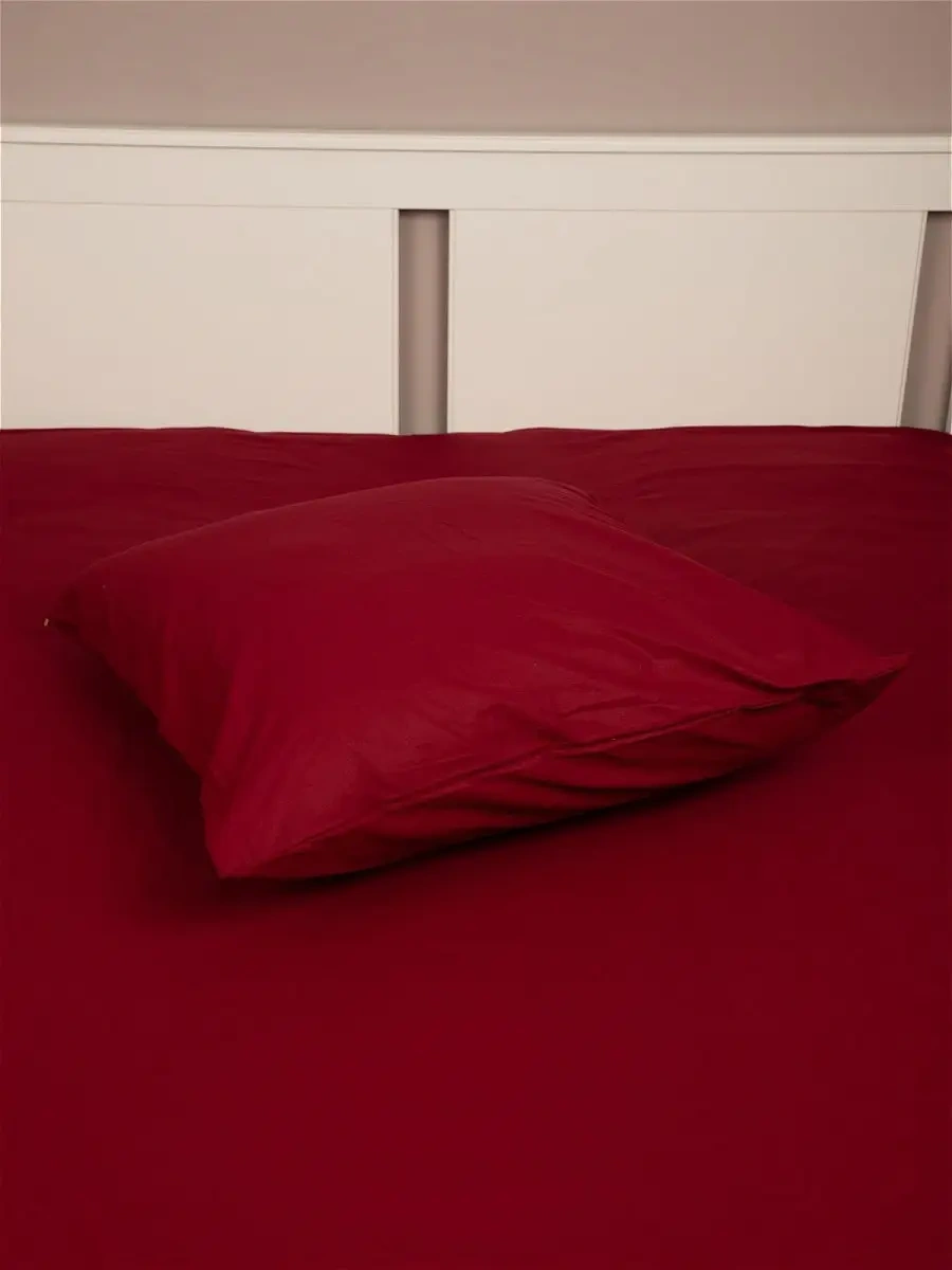 Inteteks Fermuarlı 70x70 Cm Yastık Kılıfları 2 Adet 15920760 Bordo