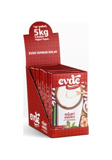 Evde Yoğurt Mayası Paket 6'lı 5 x 1 G