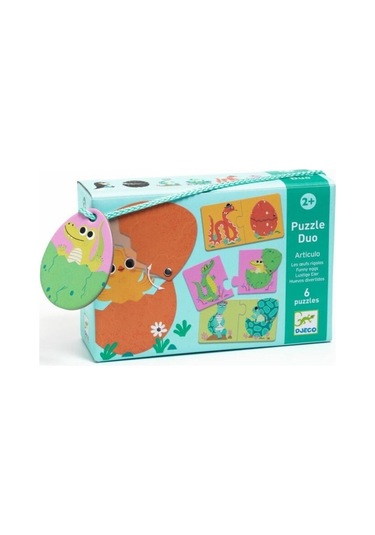 Djeco Ikili Puzzle / Funny Eggs
