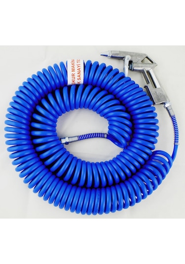 Spirale Kompresör Spiral 15 Metre Hava Hortumu Ve Tabancası ERS93