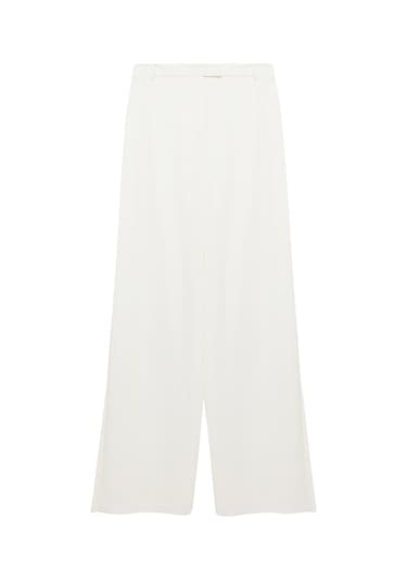 Simkhai Klasik Plise Pantolon Ivory