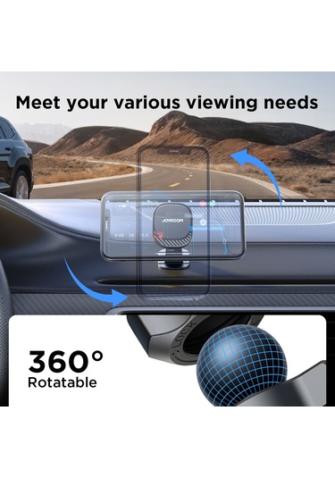Joyroom Jr-zs400 Araç Gösterge Paneli Manyetik Telefon Tutucu Siyah