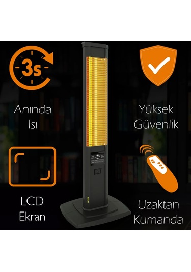 MirKraft Fever 2500 W Infrared Isıtıcı