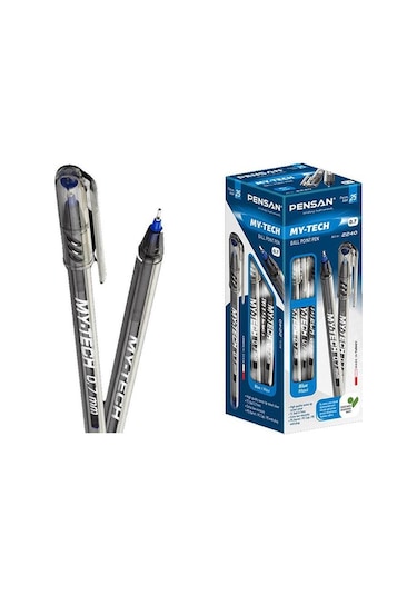 Pensan My-tech 2240 Tükenmez Kalem Mavi 25'li Paket Mavi