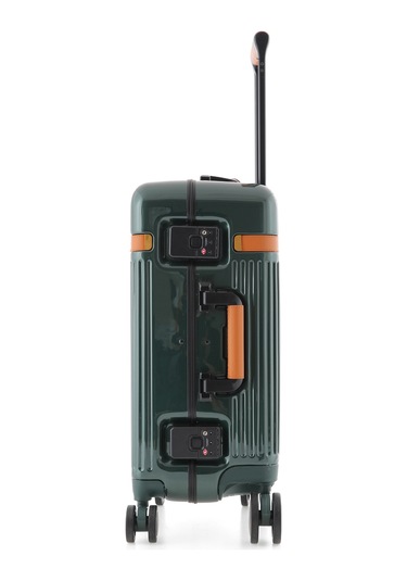 Orta Boy Tsa Kilitli Ve 360 Dönebilen Tekerlekli Seyahat Valizi - Yeşil Yeşil