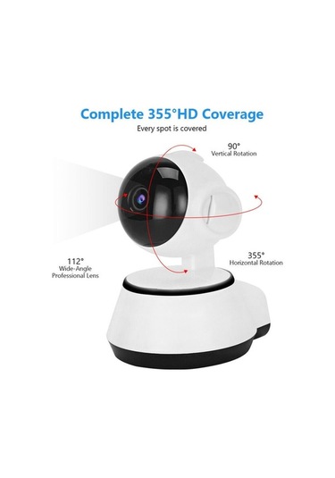 Flybuy İç Mekan Wıfı Güvenlik Kamerası-22, Akıllı Kablosuz Ip Kamera Gece Görüşü