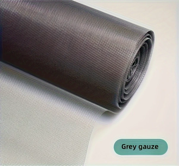 Gateesat Dayanıklı Sineklik Pvc Evcil Hayvan Korumalı Gri 150x1000cm