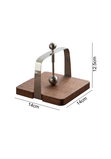 Homyl Cafe Peçete Tutucu, Doku Ahşap Taban Organizatör Rafı Çok Renkli