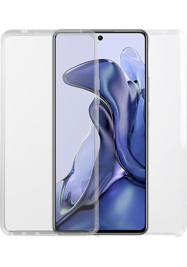 Xiaomi 11t Pc Tpu İçin Ultra İnce Çift Taraflı Her Şey Dahil Şeffaf Telefon Kılıfı