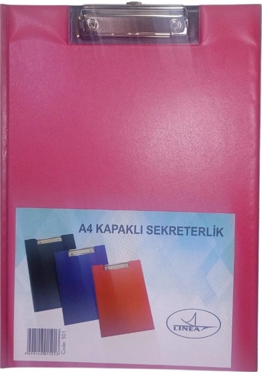 Linea A4 Kapaklı Sekreterlik Nar Çiçeği