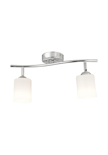 Riley 2Li Krom Spot Bardak Camlı Modern Koridor Mutfak Salon Plaf
