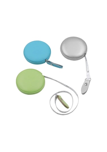 Beyaz Cetvel Mezura Santimetre Tedbirleri Aracı Pratik Geri Çekilebilir Deri Yükseklik Ölçme Rulo Cetvel İnç Bant Taşınabilir Bant