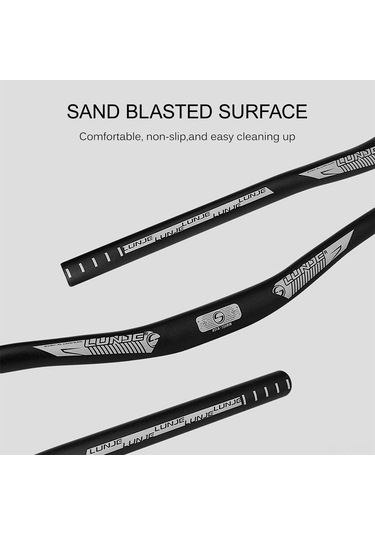 Gajeena Dayanıklı Alüminyum Mtb Gidon 720mm - Hafif, Titreşim Önleyici, Sert Zemin Kontrolü Çok Renkli