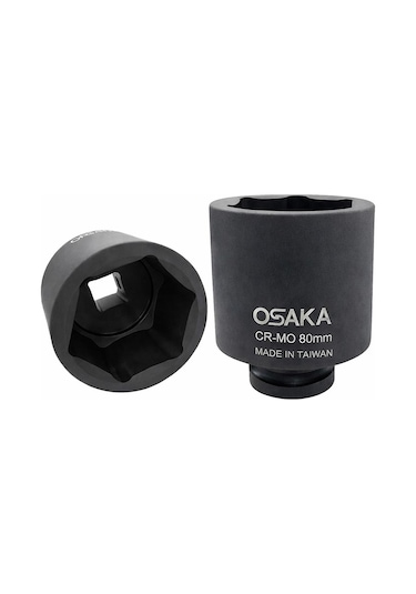 Osaka 1" Altı Köşe Havalı Derin Lokma 80 Mm
