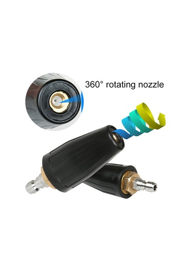 Sones Ayarlanabilir Yüksek Basınçlı Yıkama Makinesi Nozul Uçları Jet Nozul Yıkama Makinesi Aksesuarları Kamyon İçin, 035 3.5gpm / 3600psı