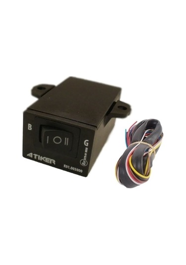 Atiker Karbüratörlü Lpg Düğme Anahtar Kablolu Set 01.003000