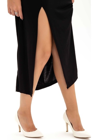 Tamer Tanca Kadın Hakiki Deri Beyaz Stiletto Ayakkabı 22 5205 Bn Ayk Beyaz