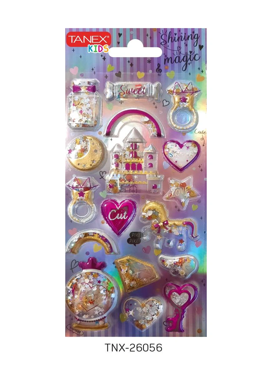 Tanex Parlak Simli-6 Serisi Etiketi Tnx-26056