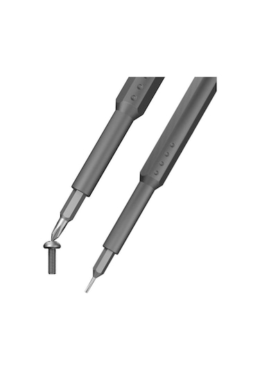 Shaza 44 Parça Mıknatıslı Alüminyum Kasa Hassas Tornavida Seti