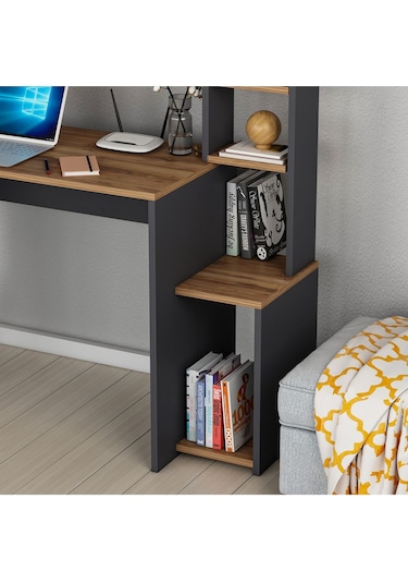 Olivia Çalışma Masası Antrasit Antrasit