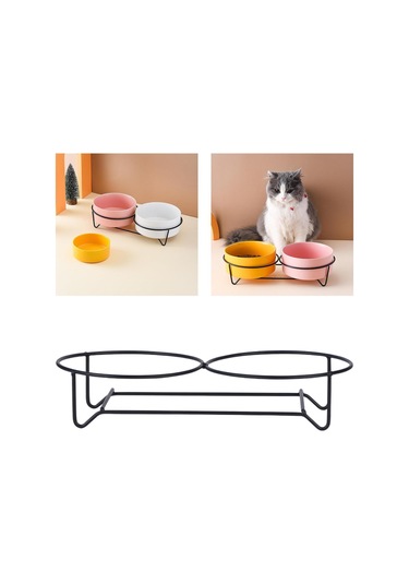 Suntek Yükseltilmiş Kase Standı Demir Stand Kaymaz Kolay