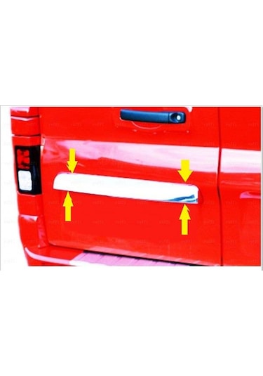 Renault Trafic Krom Bagaj Çıtası 2015 ve Üzeri Paslanmaz   Çelik