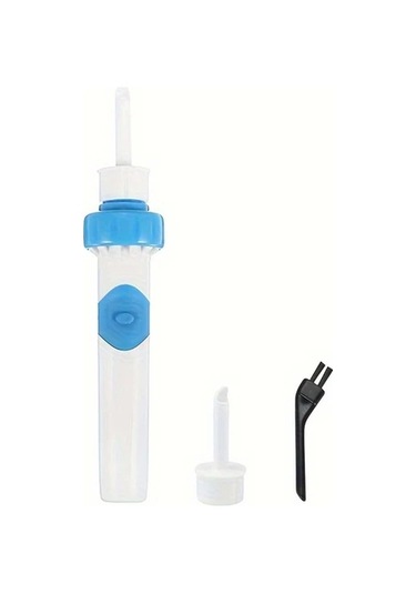 Elmpaly Beyaz Kulak Kirı Temizleme Seti Elektrikli Vakum Kulak Temizleyici Taşınabilir