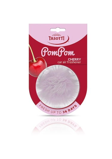 Tasotti Pom Pom (Cherry) Kiraz Esanslı Ayna Altı Asma Koku