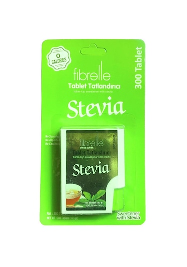 Fibrelle Tablet Tatlandırıcı Stevialı 300 Adet