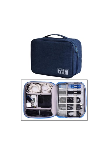 Suntek Seyahat Elektronik Kordon Düzenleyici Kılıf Camgöbeği Camgöbeği Diğer