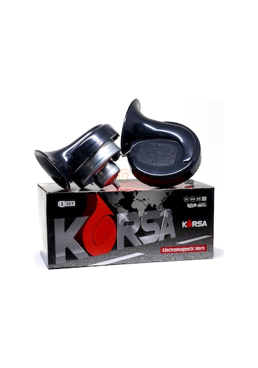 Seger Korsa Dadat Salyangoz Korna 12V Tek Fişli