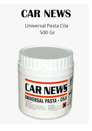 Car News Mikrofiber Temizlik Bezi 4 Adet Ve Universal Pasta Cila 500 Gr