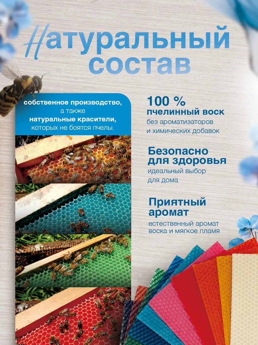 Medovye Sveci Sibiri Doğal Kırmızı Mum Mumesi 314993354 Kirmızı