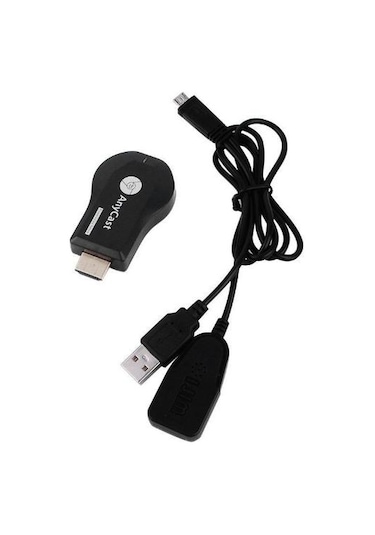 M9 Plus Anycast Hdmı Kablosuz Görüntü Aktarıcı Uyumlu iOS -Android.Dongle