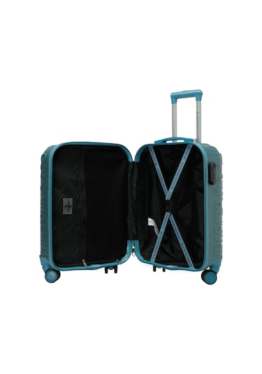 Lumberjack Lugano -k Abs 5fx Mavi Unisex Küçük Boy Valiz 000000000101972756 Mavi