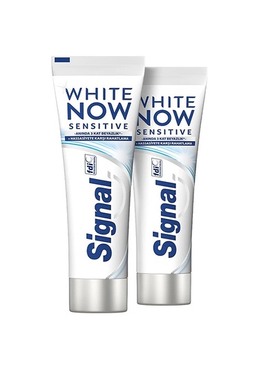 Signal White Now Sensitive Diş Macunu 2 x 75 ML