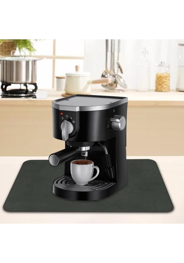 Homyl Kahve Mat Emici Barı Aksesuarları Için Kayma 12x20-inç 12x20 İnç