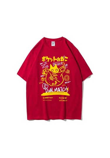 Teekossc 2024 Yaz Kedi Baskılı Harajuku Kawaii Erkek Kadın T-shirt Y2k Streetwearpembe Pembe