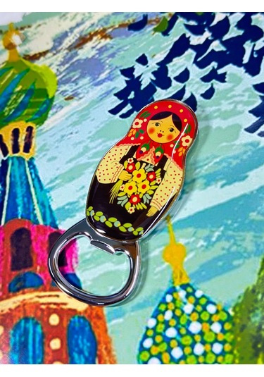 Bjorn Buzdolabı Mıknatısı "matruşka", Şişe Açacağı 232631211