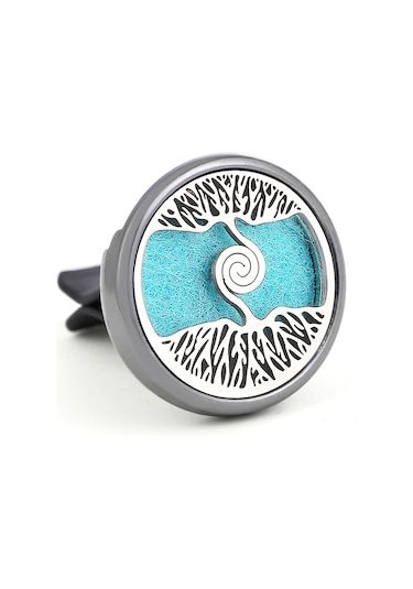 1 Pc Yeniden Doldurulabilir Araba Hava Temizleyici Parfüm Difüzör Klip, Araba Havalandırma Arabası Gray 1 Piece Set