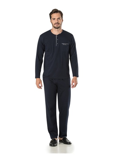 Pierre Cardin 5595 Erkek Çeyizlik 5'li Rob Pijama Takım-gri Gri