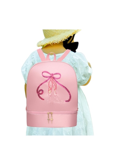 Suntek Bale Dans Sırt Çantası Hafif Kızlar Seyahat Pembe